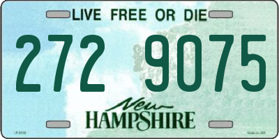 NH license plate 2729075