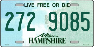 NH license plate 2729085