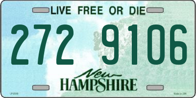 NH license plate 2729106