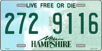 NH license plate 2729116