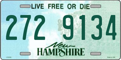 NH license plate 2729134