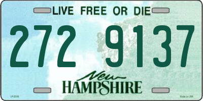 NH license plate 2729137