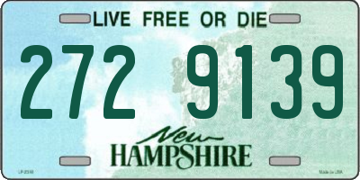 NH license plate 2729139