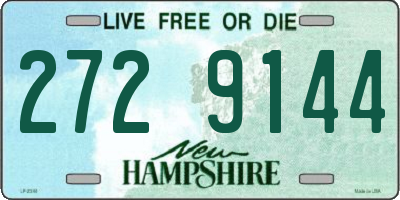 NH license plate 2729144