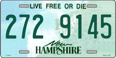 NH license plate 2729145