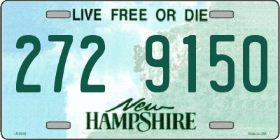 NH license plate 2729150