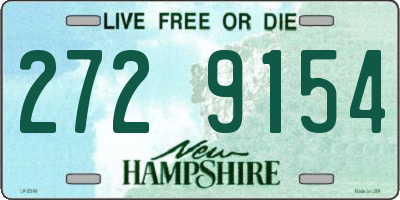 NH license plate 2729154