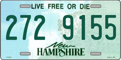 NH license plate 2729155