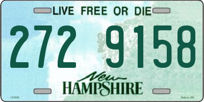 NH license plate 2729158