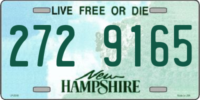 NH license plate 2729165