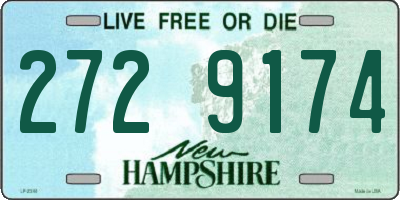 NH license plate 2729174