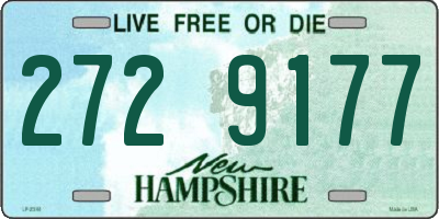 NH license plate 2729177