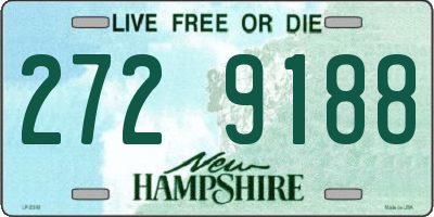 NH license plate 2729188