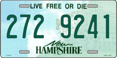 NH license plate 2729241