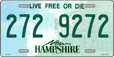 NH license plate 2729272