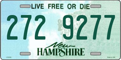 NH license plate 2729277