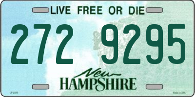 NH license plate 2729295