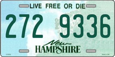 NH license plate 2729336