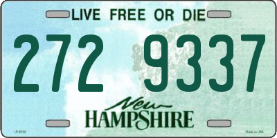 NH license plate 2729337