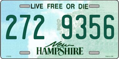 NH license plate 2729356