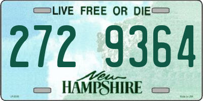 NH license plate 2729364
