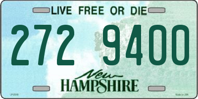 NH license plate 2729400