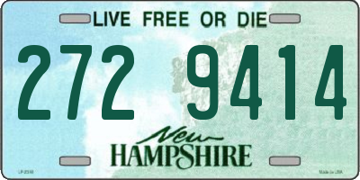 NH license plate 2729414