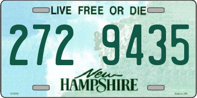 NH license plate 2729435