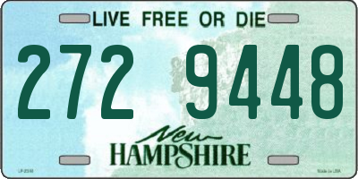 NH license plate 2729448