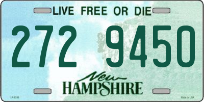 NH license plate 2729450