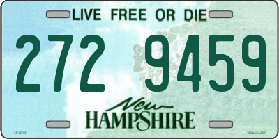 NH license plate 2729459