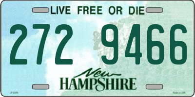 NH license plate 2729466