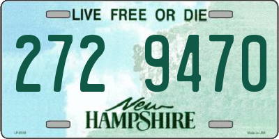 NH license plate 2729470
