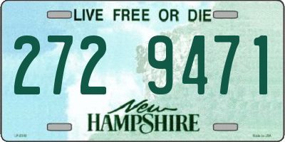 NH license plate 2729471