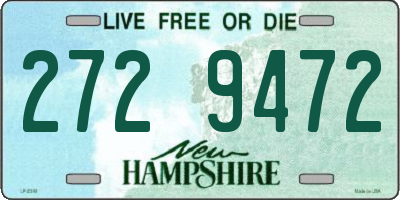 NH license plate 2729472