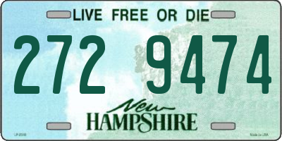 NH license plate 2729474