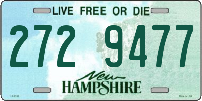 NH license plate 2729477