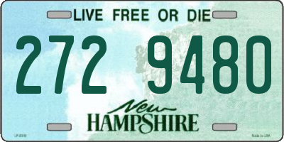 NH license plate 2729480