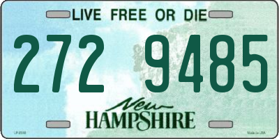 NH license plate 2729485