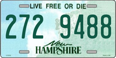 NH license plate 2729488
