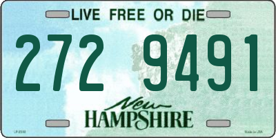 NH license plate 2729491