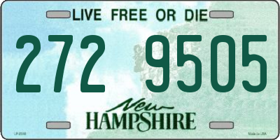 NH license plate 2729505