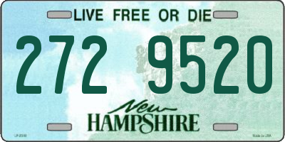NH license plate 2729520