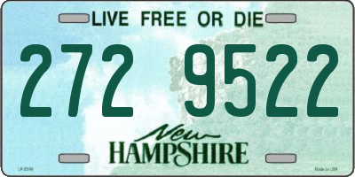 NH license plate 2729522