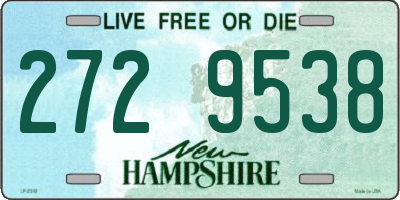 NH license plate 2729538