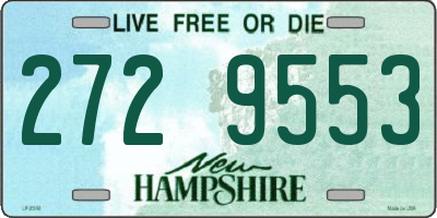 NH license plate 2729553