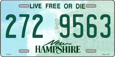 NH license plate 2729563