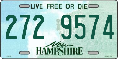NH license plate 2729574