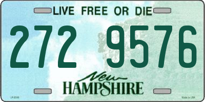 NH license plate 2729576