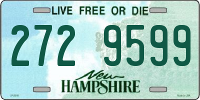 NH license plate 2729599